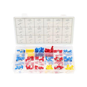 Set di 157 capicorda elettrici isolati