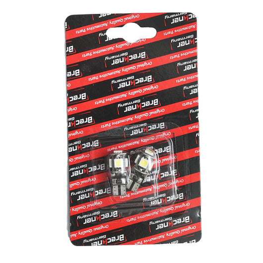 Set di 2 lampadine LED SMD 12V T10 0,16A luce fredda B