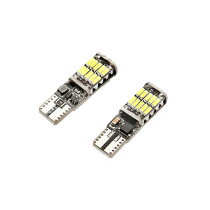 Set di 2 lampadine LED SMD 12V T10 0,2A luce fredda