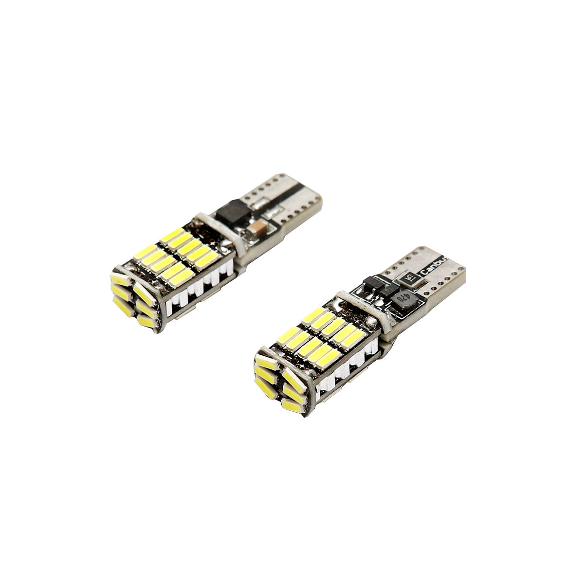 Set di 2 lampadine LED SMD 12V T10 0,2A luce fredda