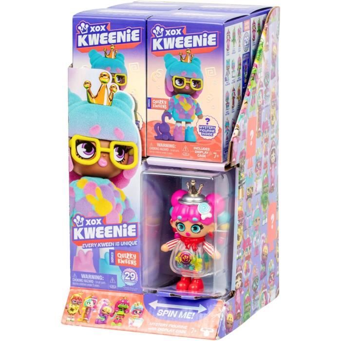 Bambola a sorpresa - XOX KWEENIE - Serie Quirky - 13 cm - 13 modelli da collezionare - Modello casuale