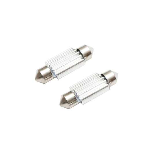 Set di 2 lampadine LED SMD SOFIT 36mm 12V 0,2A luce fredda