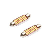 Set di 2 lampadine LED SMD SOFIT 39mm 12V 0,155A luce fredda