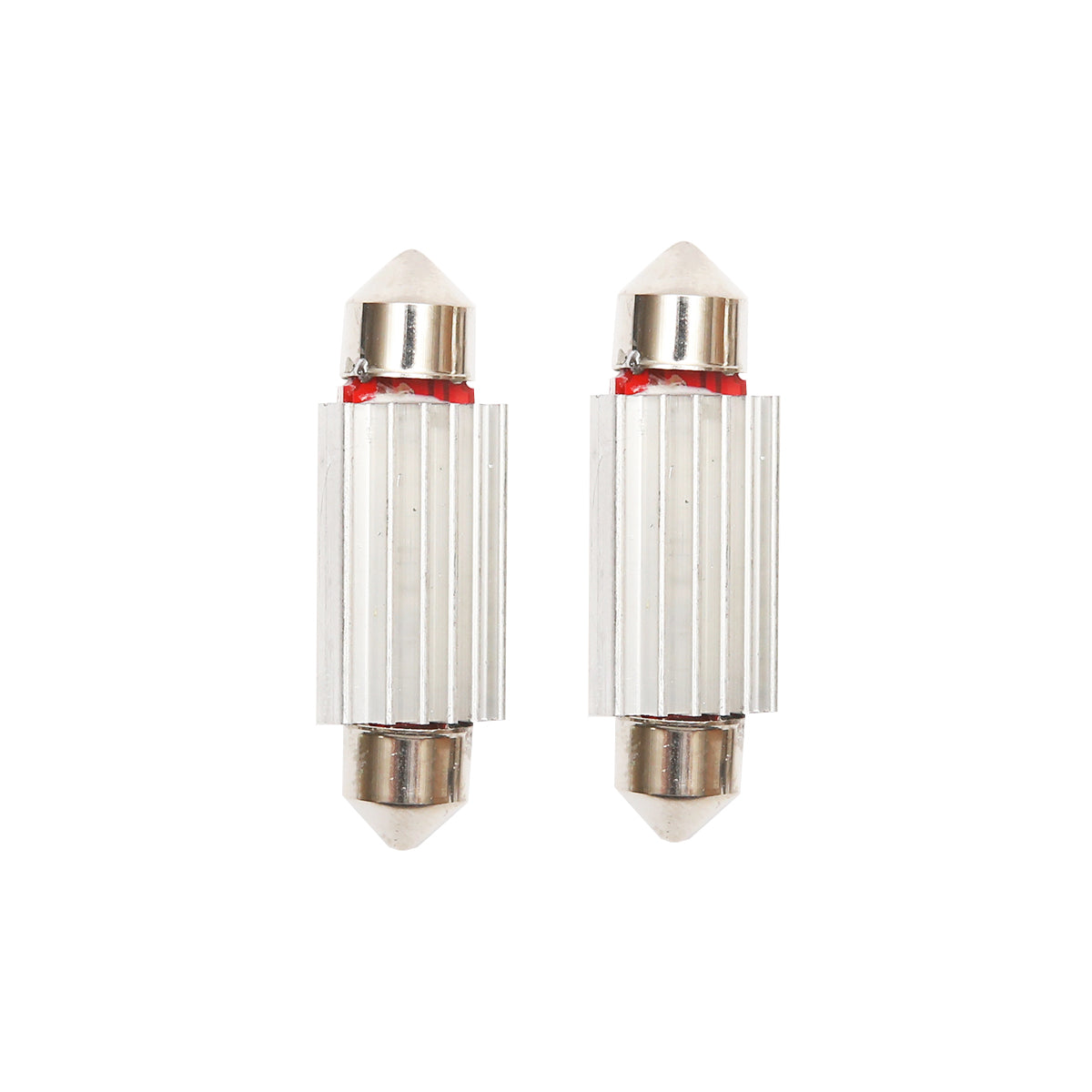 Set di 2 lampadine LED SMD SOFIT 39mm 12V 0,155A luce fredda