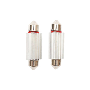 Set di 2 lampadine LED SMD SOFIT 39mm 12V 0,155A luce fredda