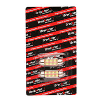 Set di 2 lampadine LED SMD SOFIT 39mm 12V 0,155A luce fredda