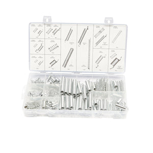 Set di 200 molle di trazione e compressione.