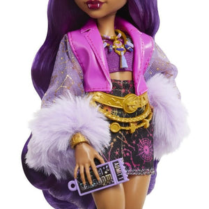 Bambola del lupo Monster High-Clawdeen con vestito Monster Fest HXH80