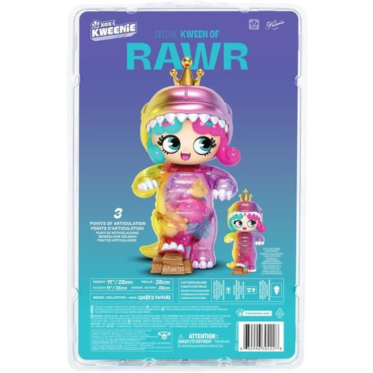 Bambola gigante - XOX KWEENIE - Giurassico - 28 cm - Articolata - Look unico