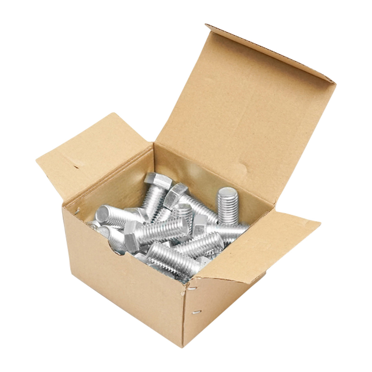 Set di 25 viti a testa esagonale DIN 933-8.8 M18X40