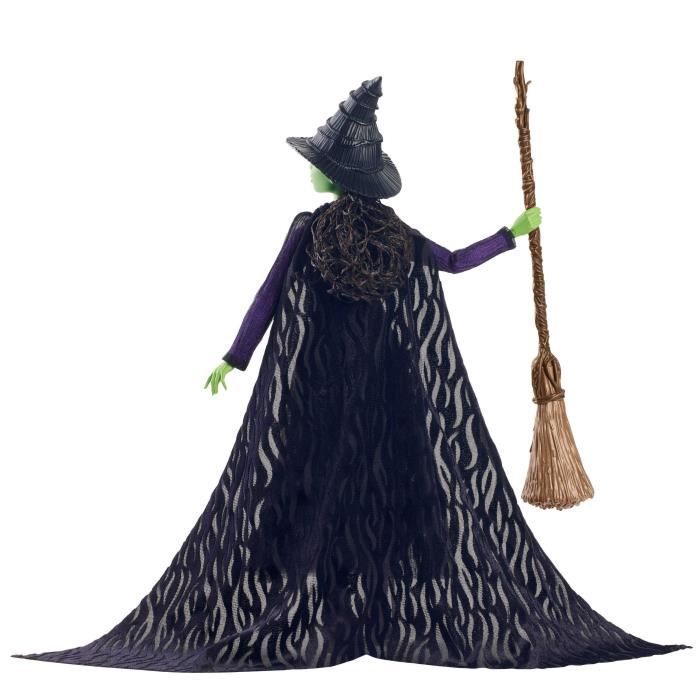 Bambola Mattel-Wicked-Elphaba con capelli intrecciati e pose multiple - Wicked - HXY38