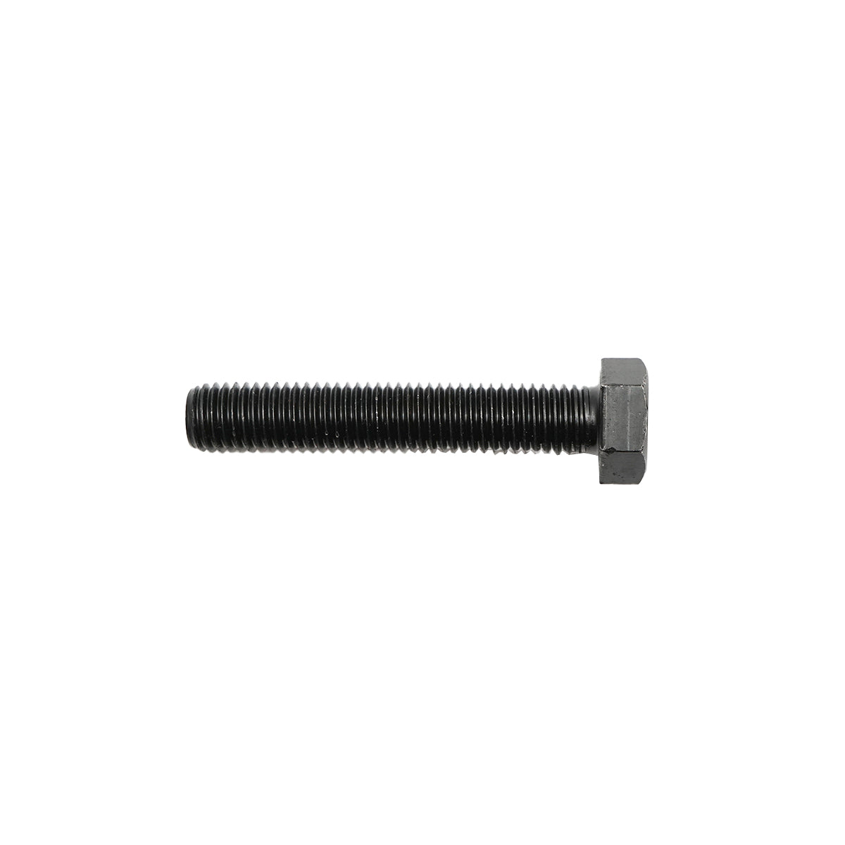 Set di 25 viti a testa esagonale nere DIN 933 M18x100 G10,9