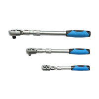 Set di 3 cricchetti telescopici, reversibili Breckner Germany