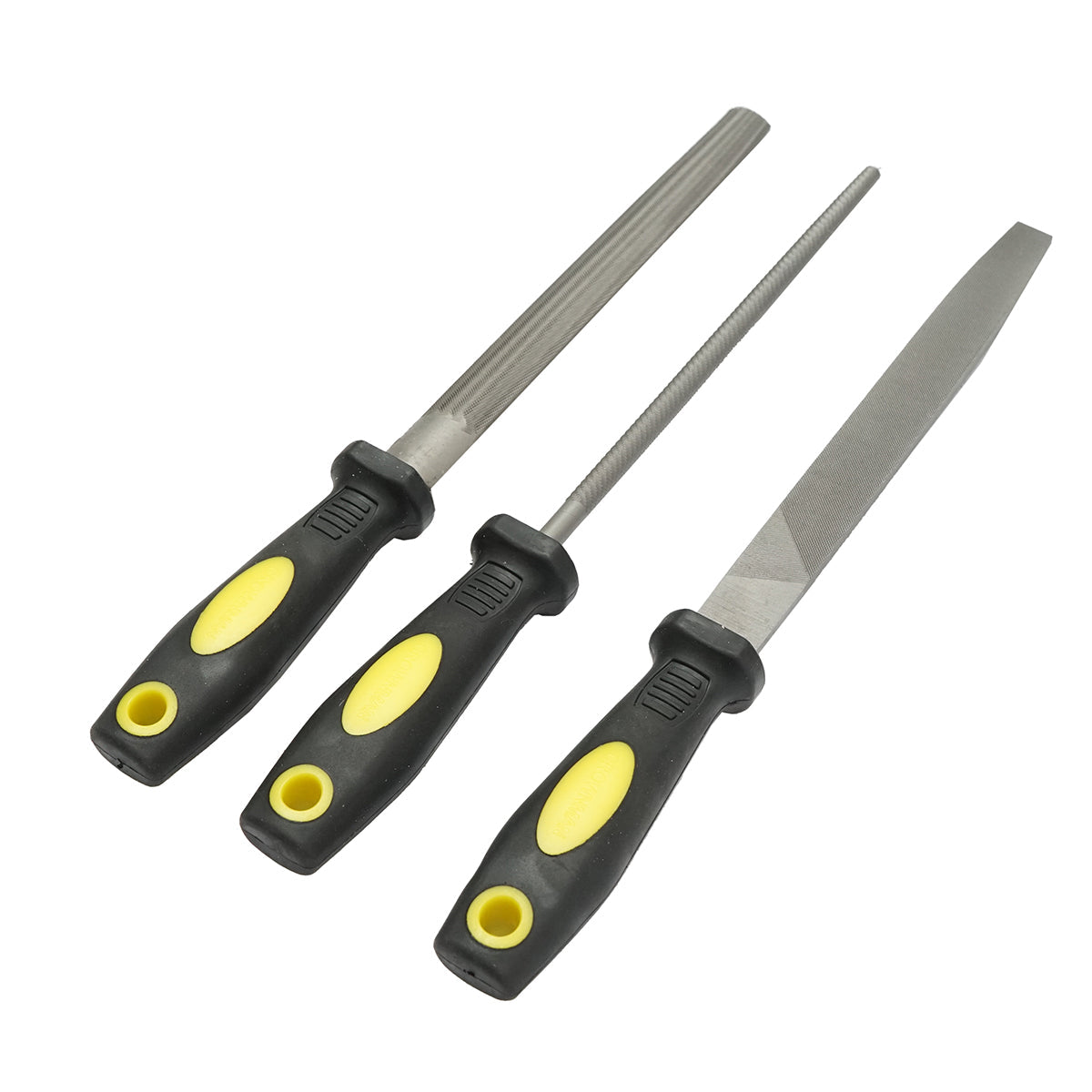 Set di 3 lime universali miste 200 mm, Crownman