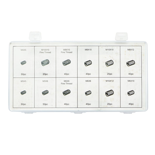 Set di 450 pezzi di perni filettati per chiave a brugola senza testa Breckner Germany