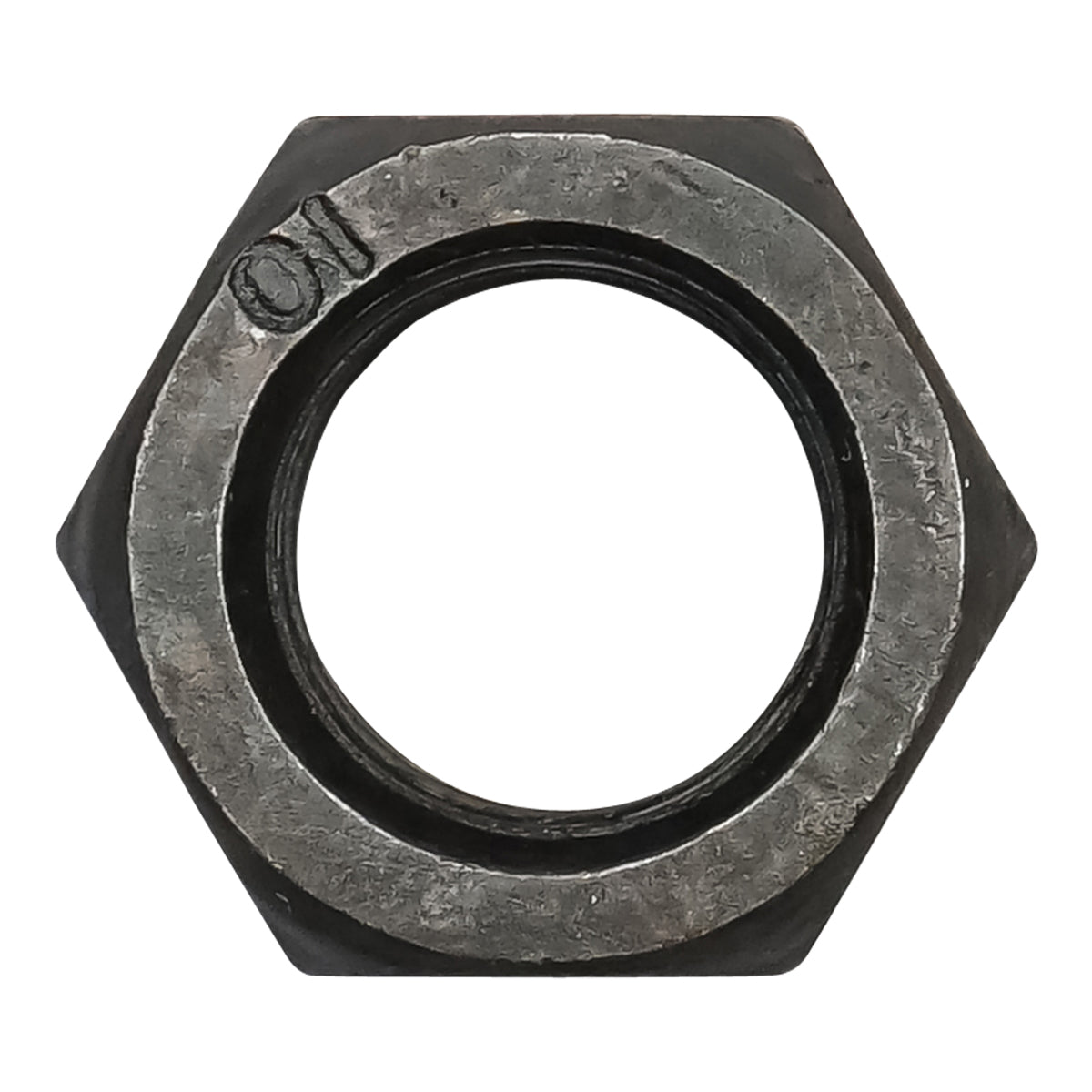 Set di 50 dadi esagonali neri DIN 934 M12X1,25 G10