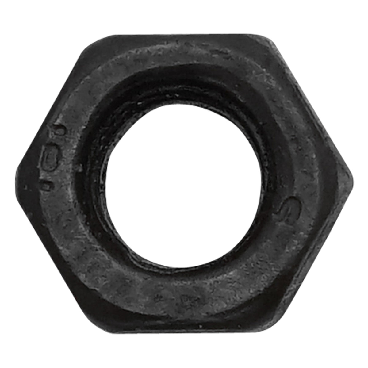 Set di 50 dadi esagonali neri DIN 934 M6 G10