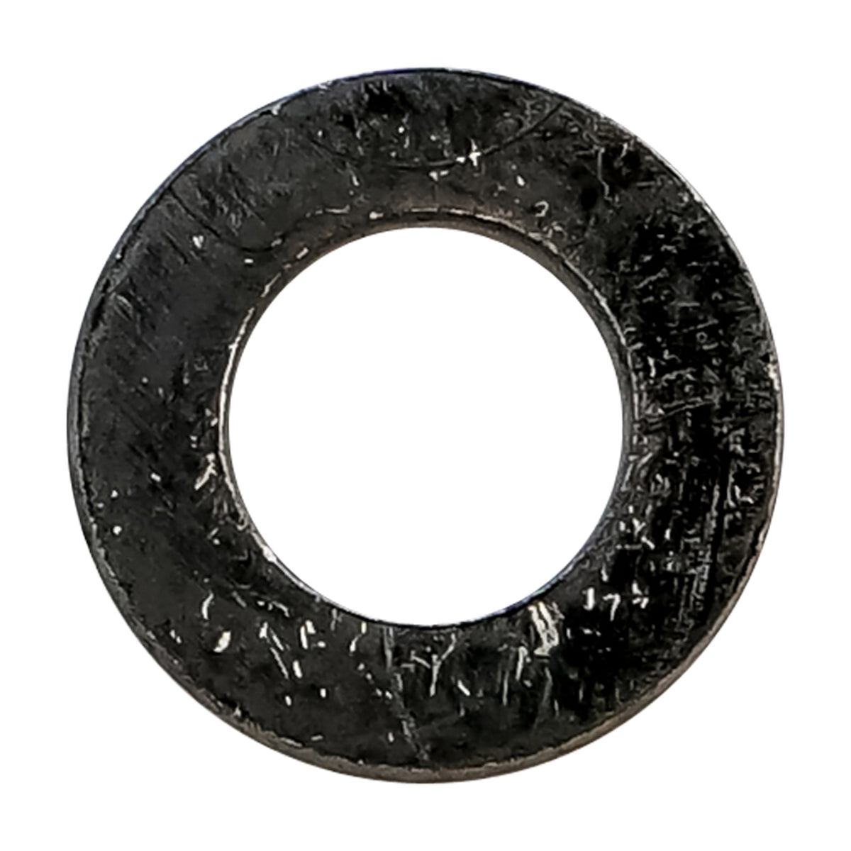 Set di 500 rondelle piatte nere standard DIN 125 M6