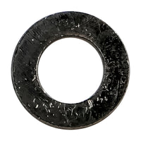 Set di 500 rondelle piatte nere standard DIN 125 M6