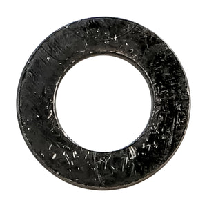 Set di 500 rondelle piatte nere standard DIN 125 M6