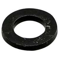 Set di 500 rondelle piatte nere standard DIN 125 M6