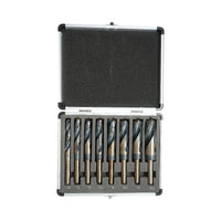 Set di 8 punte da trapano HSS grandi per metallo Breckner Germany