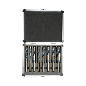 Set di 8 punte da trapano HSS grandi per metallo Breckner Germany