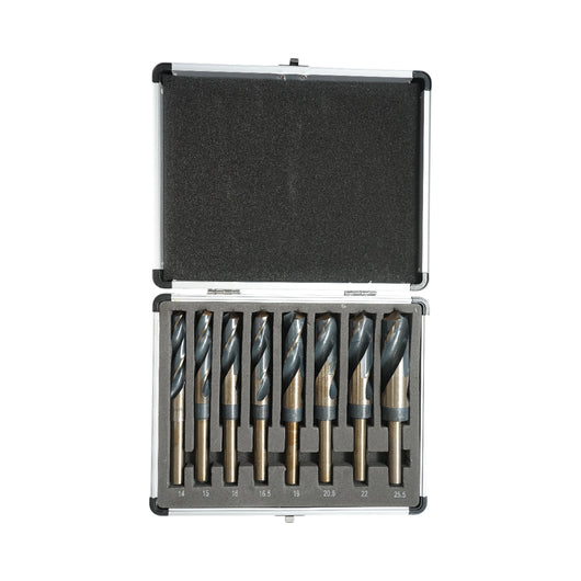 Set di 8 punte da trapano HSS grandi per metallo Breckner Germany