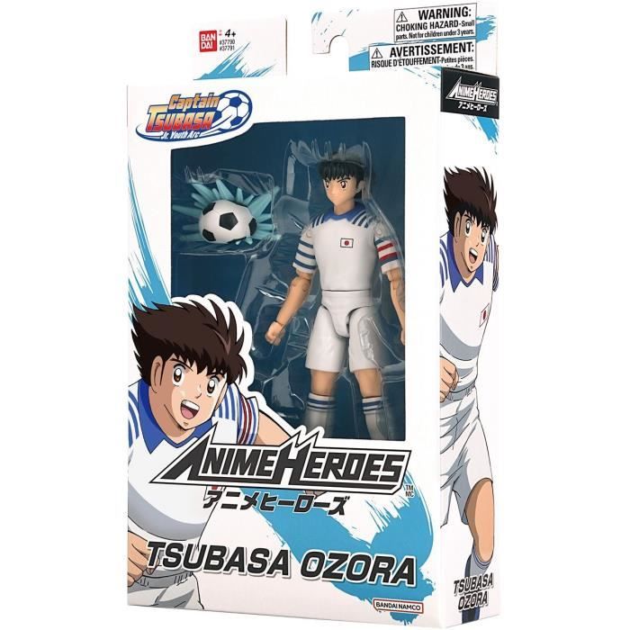 BANDAI - Anime Heroes - Captain Tsubasa - Anime Heroes Figura 17 cm - Tsubasa Ozora - 37791
