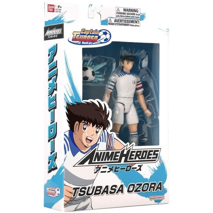 BANDAI - Anime Heroes - Captain Tsubasa - Anime Heroes Figura 17 cm - Tsubasa Ozora - 37791
