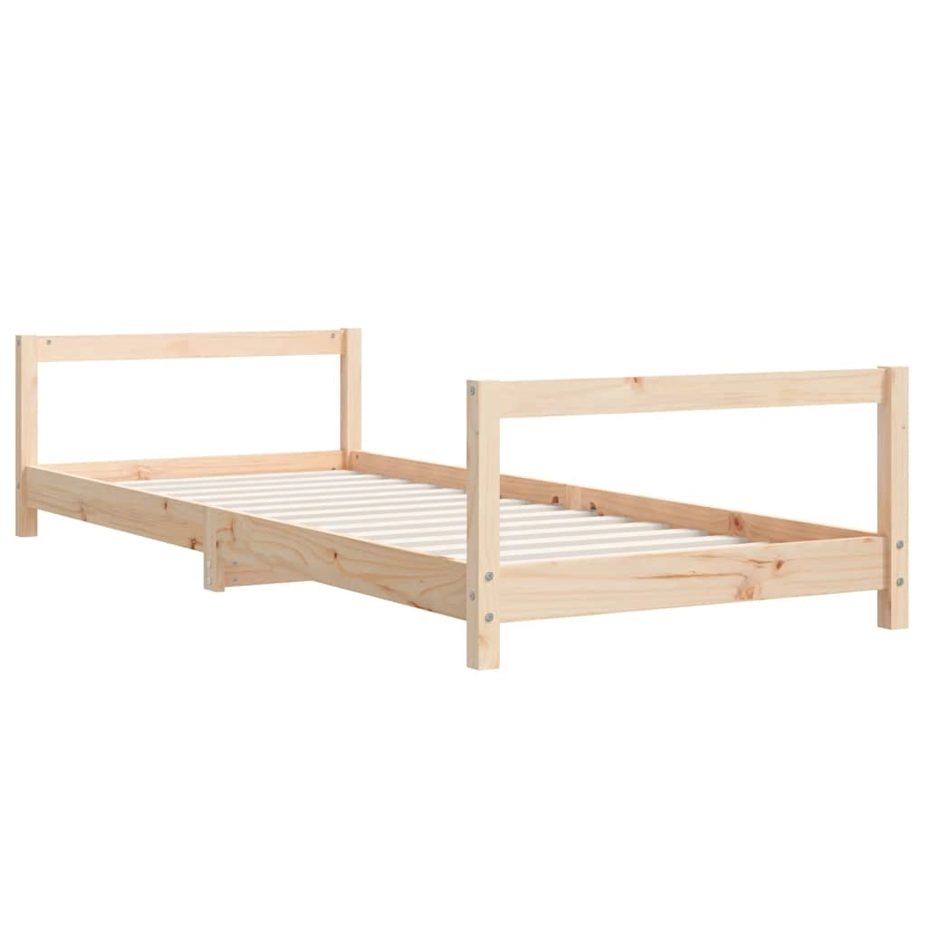 Giroletto per Bambini 80x200 cm in Legno Massello di Pinocod mxl 79516