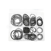 Set di anelli di sicurezza (seeger) 100 pezzi