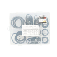 Set di anelli di sicurezza (seeger) 100 pezzi