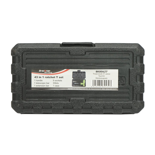 Set di cacciaviti con punte e bussole da 5-13 mm 41 pezzi Breckner Germany