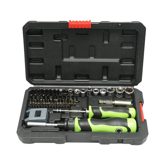 Set di cacciaviti con punte e bussole da 5-13 mm 51 pezzi Breckner Germany