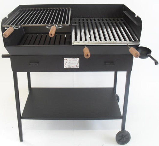 BARBECUE A CARBONE CARBONELLA MODELLO PARTY IN FERRO BATTUTO