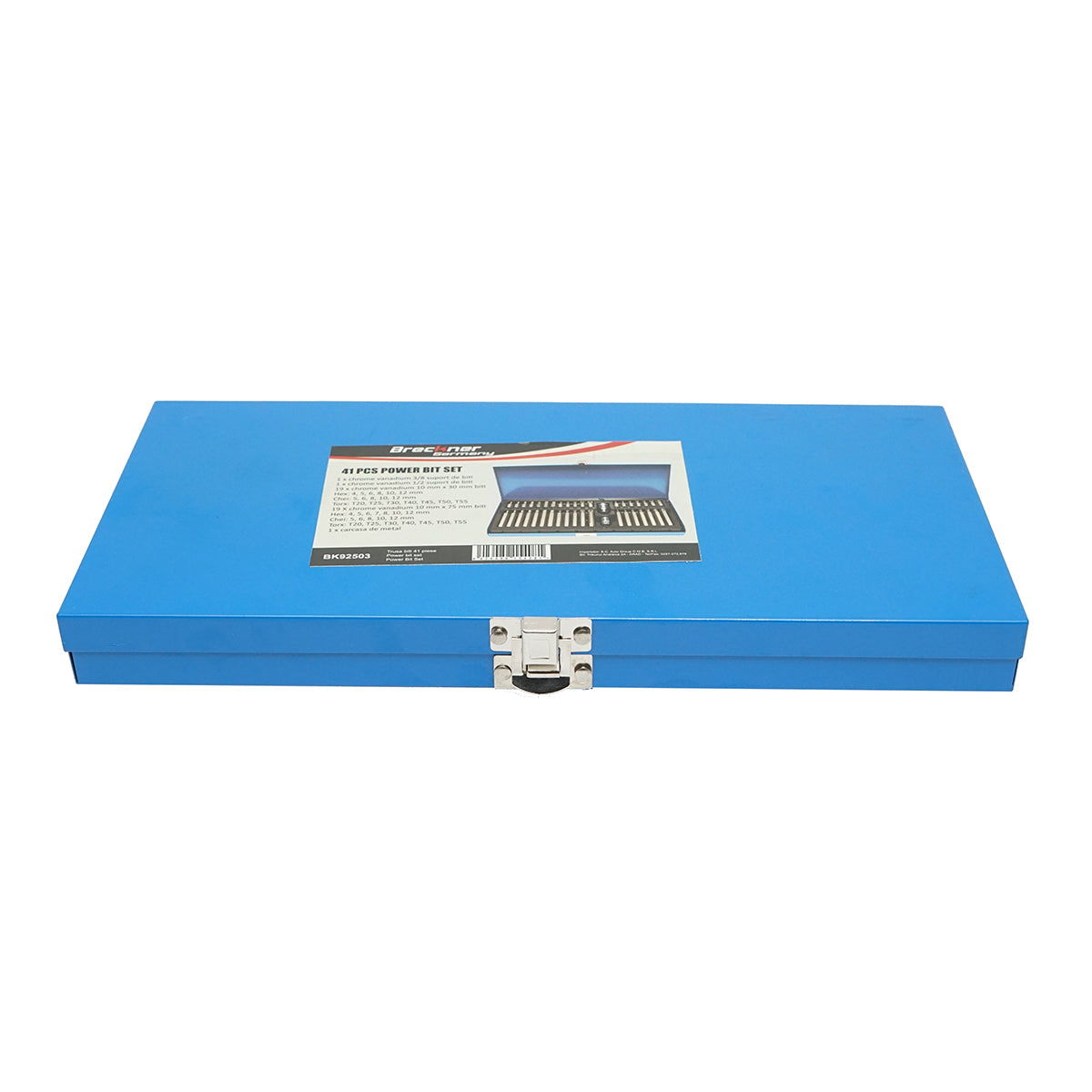 Set di chiavi a brugola, bit Torx, esagonali e spline, 41 pezzi, Breckner Germany.,