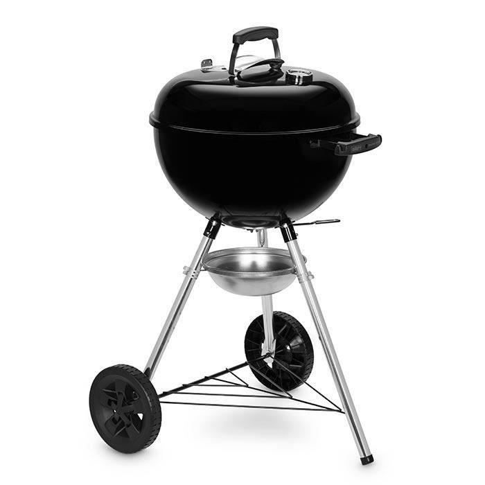 Barbecue a carbone WEBER Original Kettle E-4710 - Acciaio cromato -  47 cm