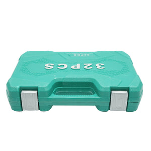 Set di chiavi a bussola 1/2, cricchetto Trainer 32 pezzi Breckner Germany