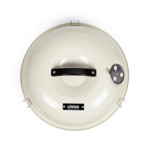 Barbecue a carbonella portatile - LIVOO - DOC301 - Champagne e nero