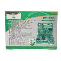 Set di chiavi a bussola esagonali Breckner Germany da 121 pezzi, fisse, torx, trainer a cricchetto