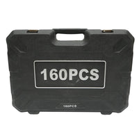 Set di chiavi a bussola, chiavi inglesi, punte torx con utensili e attrezzi 160 pezzi Breckner Germany