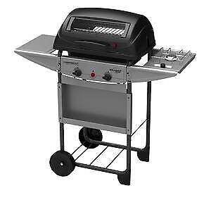 BARBECUE EXPERT 2 DELUXE CON FORNELLO LATERALE KW 8,6 KG. 23 CM. 110X50X111H