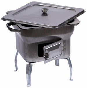 BARBECUE FORNACETTA FORNACELLA A CARBONE CM. 25X25