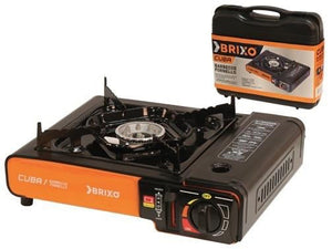 BARBECUE FORNELLO A GAS PORTATILE CUBA CM. 34x28xH11 PICNIC MARE CAMPEGGIO