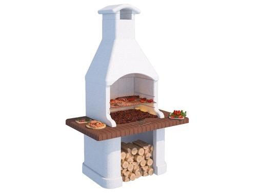 BARBECUE IN CEMENTO BETON ARDENTE L150xP790xH241 MODELLO A CARBONE