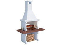 BARBECUE IN CEMENTO BETON CEPPO L180xP90xH267 CM