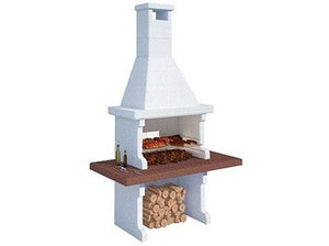 BARBECUE IN CEMENTO BETON CEPPO L180xP90xH267 CM