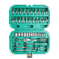 Set di chiavi a bussola, torx, esagonali con cricchetto 46 pezzi Breckner Germany