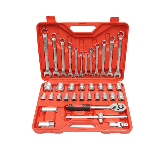 Set di chiavi a cricchetto bussola combinate 37 pezzi Set di chiavi 37 pezzi Breckner Germany